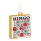 Bingo Card Ornament-3"H