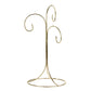 11" 3-arm Gold Ornament Stand