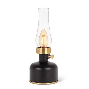 Lantern LED Lamp with Chimney (Black)