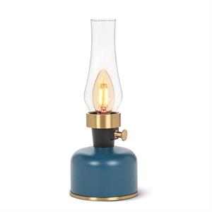 Lantern LED Lamp with Chimney (Blue)
