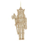 Glitter Nutcracker Ornament