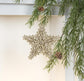 Glitter Filigree Star Ornament