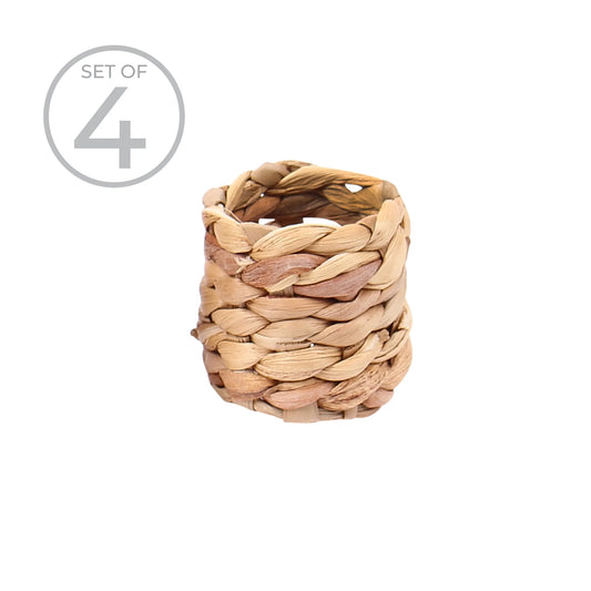 Palma Napkin Ring Set of 4 Natural