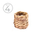 Palma Napkin Ring Set of 4 Natural