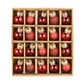 Set of 20 Mini Glass Ornaments