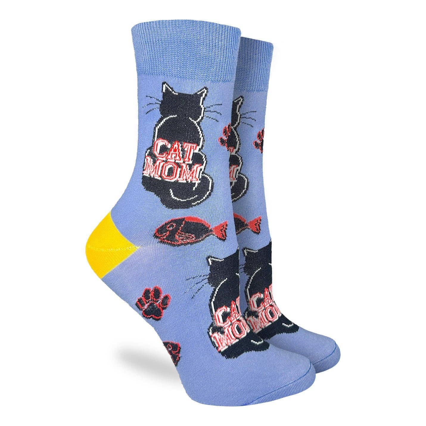 Women's Cat Mom Socks: Shoe Size 5-9