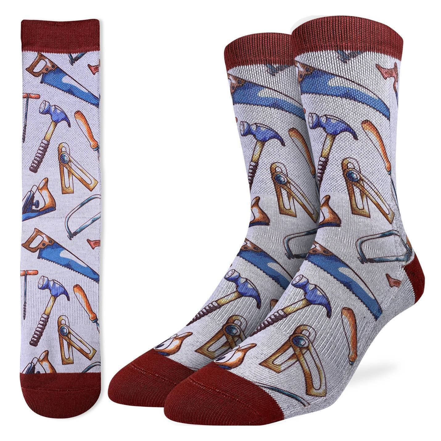 Men's Tools Socks: Shoe Size 8-13