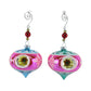 Pink Vintage Ornament (Set of 2)