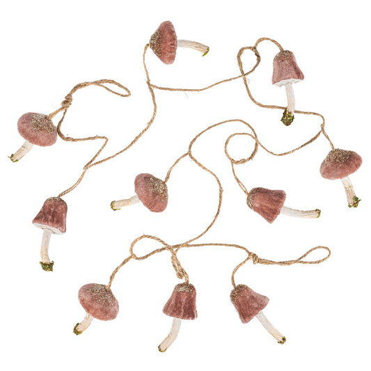 Mushroom Garland (PInk)