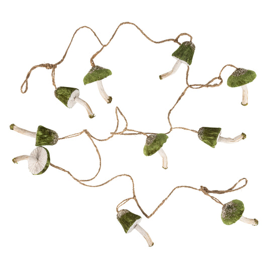 Mushroom Garland (Green)