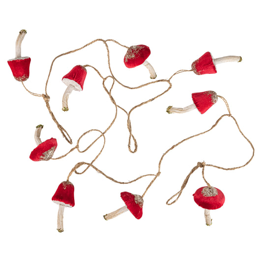 Mushroom Garland (Red)