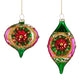 Purple and Green Witch Eye Ornament