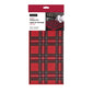 Holiday Plaid Printed Drying Mat Red