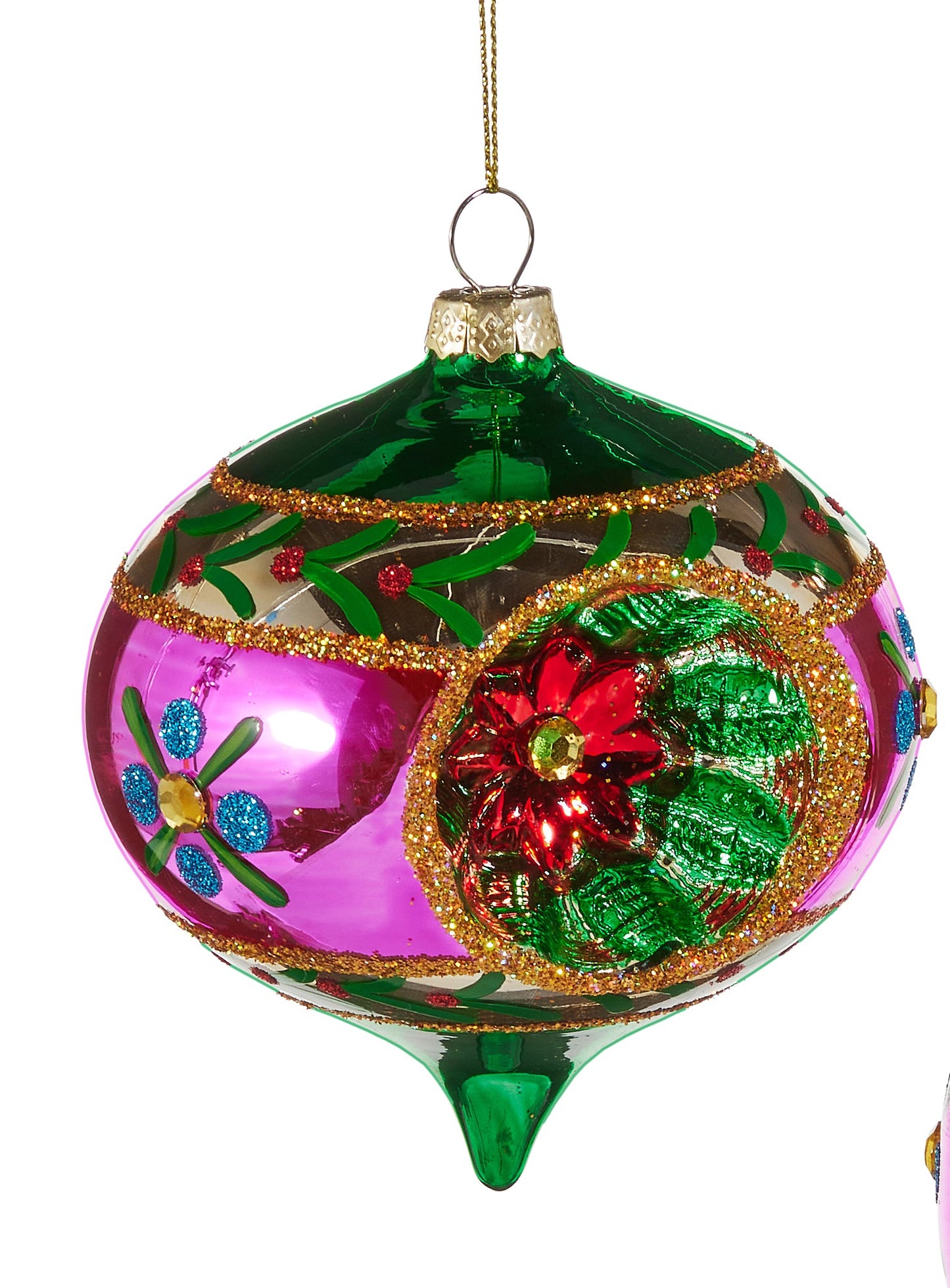 5.5" Multicolor Witch Eye Ornament