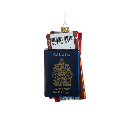 5" Canadian Passport Ornament