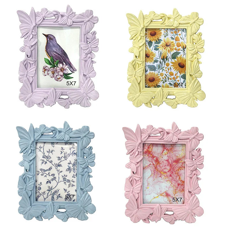 4 Asst Butterfly Frames