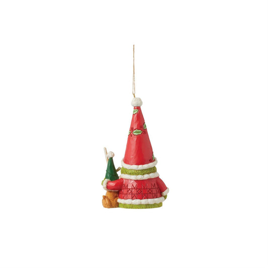 Grinch Gnome with Max Ornament