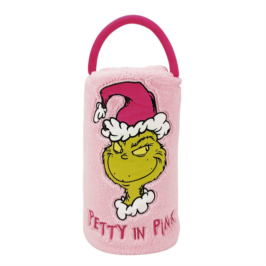 Grinch Petty In Pink Snow Throw