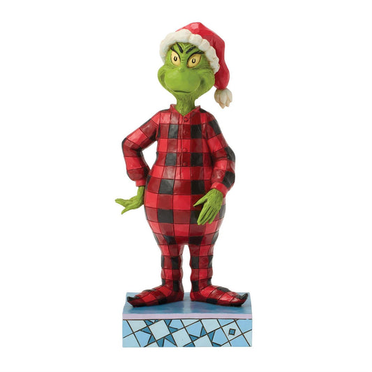 Grinch Wearing Pajamas Fig