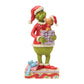 Grinch Holding Gift with Max