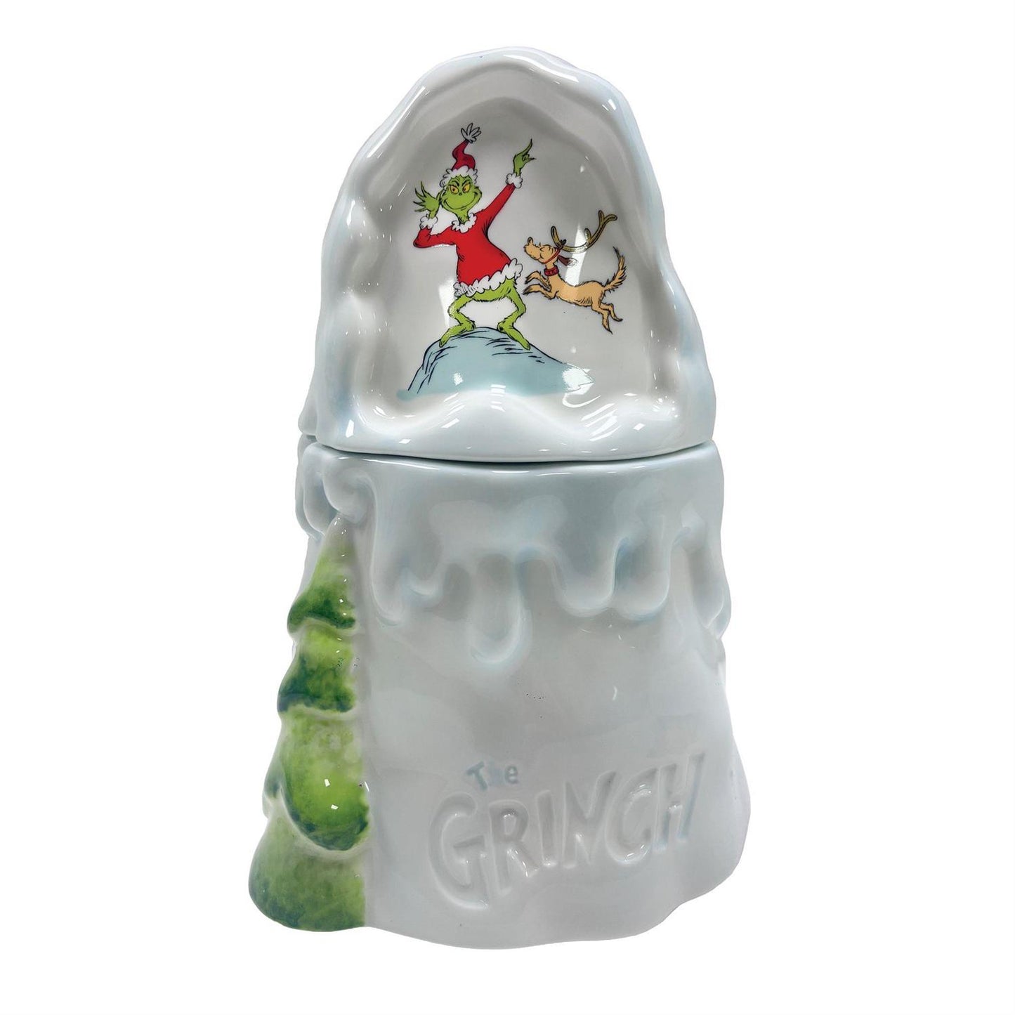 Grinch Mt Crumpit Cookie Jar