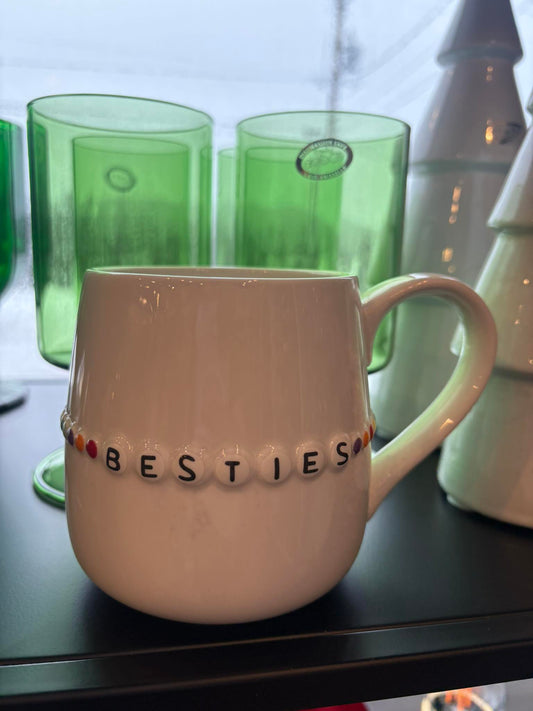 Sculpted Bead Bestie Mug