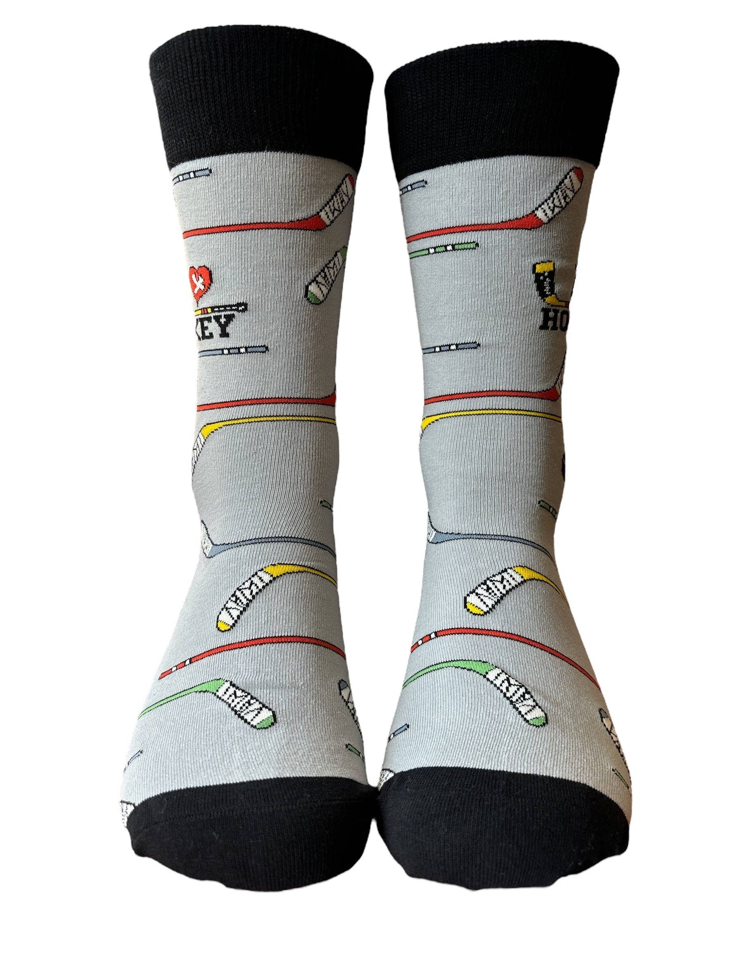 I Love Hockey Socks
