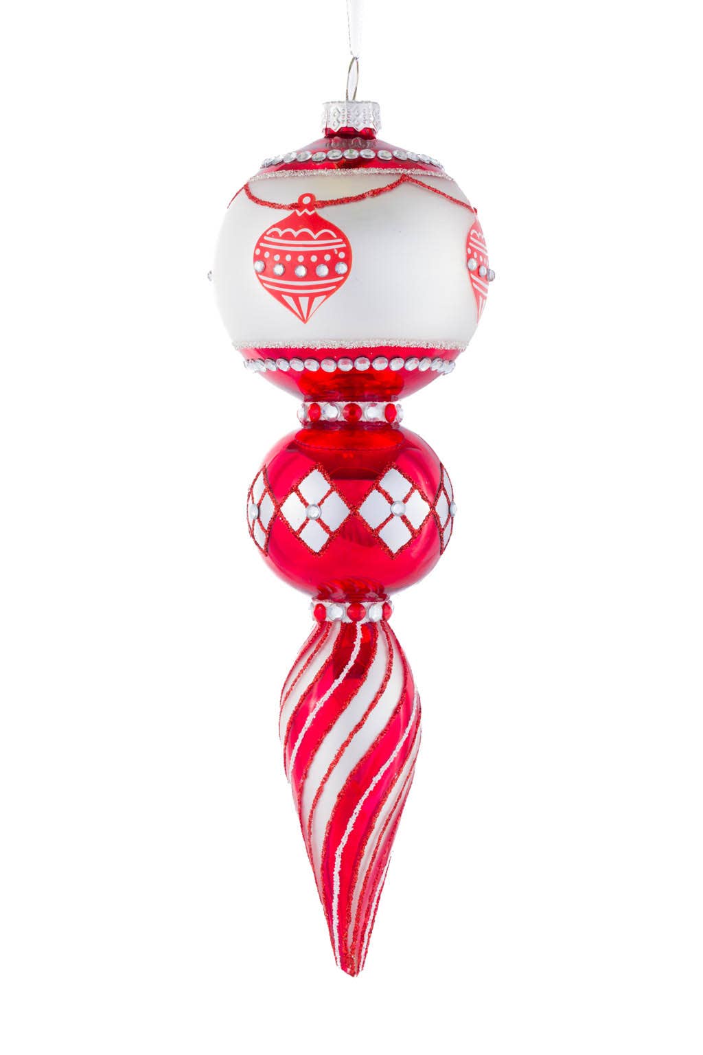 Concave Finial Ornament