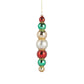 Glass drop ball finial ornament