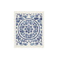 Medallion Sponge Cloth Blue