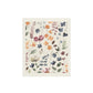Watercolor Garden Sponge Cloth