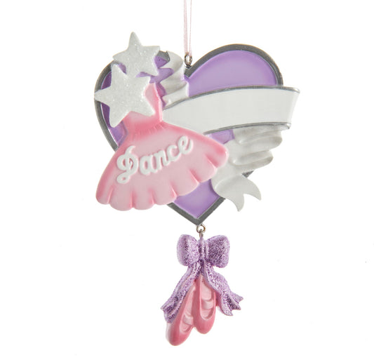 Ballet Heart "Dance" Ornament