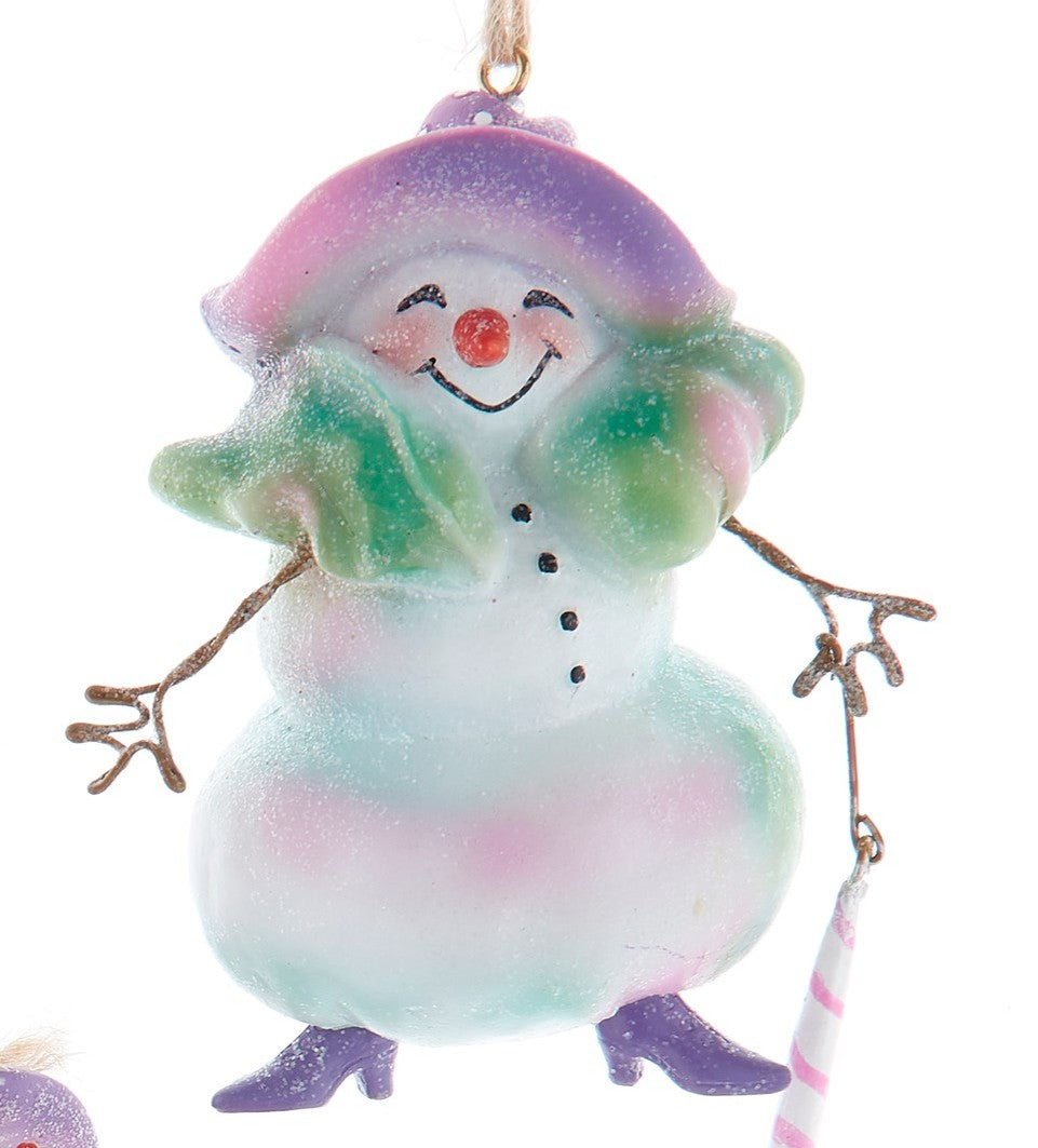 Sassy Snow Lady Ornaments, 3 Assorted