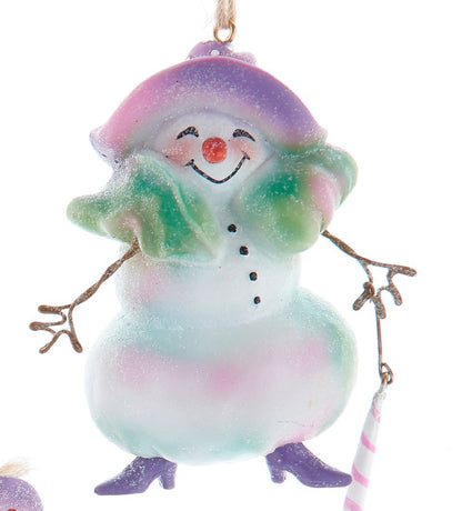Sassy Snow Lady Ornaments, 3 Assorted