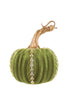 Green Pumpkin Accent with Bejeweled Ribs