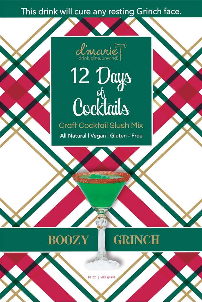 Boozy Grinch Mix - Ready-To-Freeze Cocktail