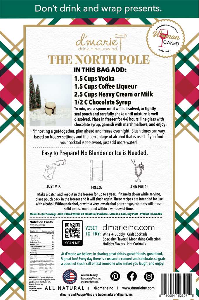 North Pole Mix - Ready-To-Freeze Cocktail