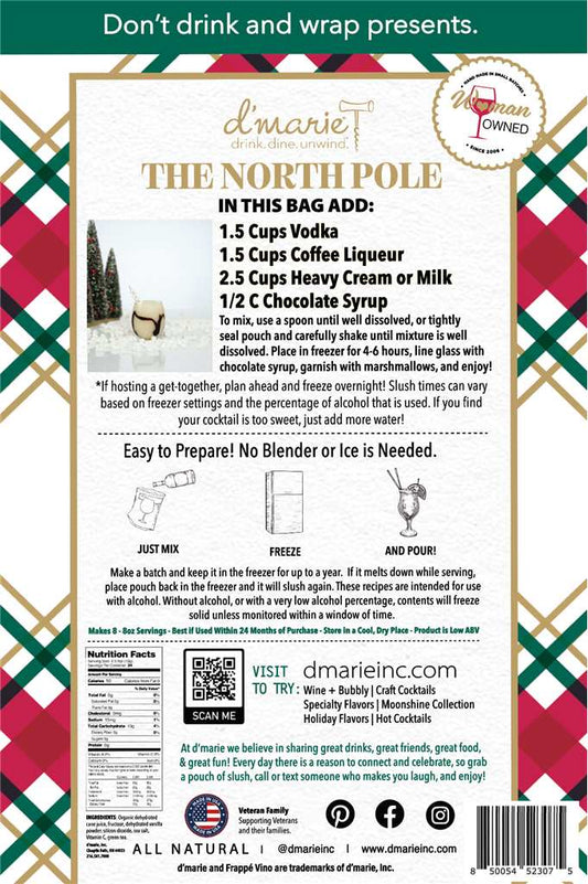 North Pole Mix - Ready-To-Freeze Cocktail