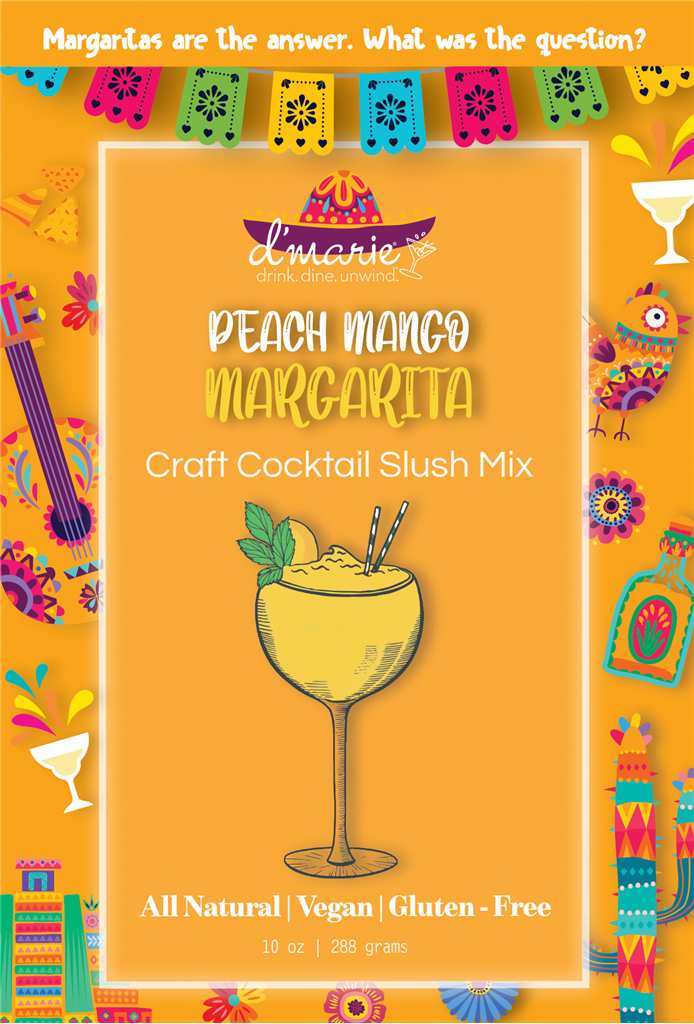 Peach Mango Margarita - Ready-To-Freeze Cocktail
