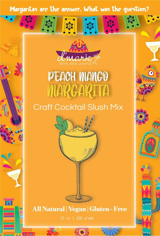 Peach Mango Margarita - Ready-To-Freeze Cocktail