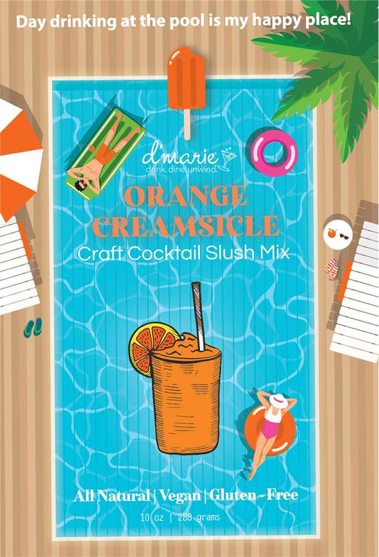 Orange Creamsicle Cocktail - Ready-To-Freeze Cocktail