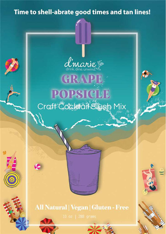 Grape Popsicle Cocktail - Ready-To-Freeze Cocktail