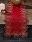 Gold Snowflake Table Runner
