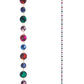 5' Multi Jeweled Chain Garland