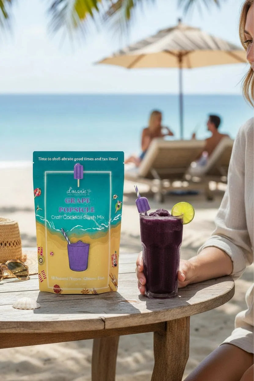 Grape Popsicle Cocktail - Ready-To-Freeze Cocktail