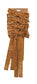 TAN RIBBON BOW(SET4)