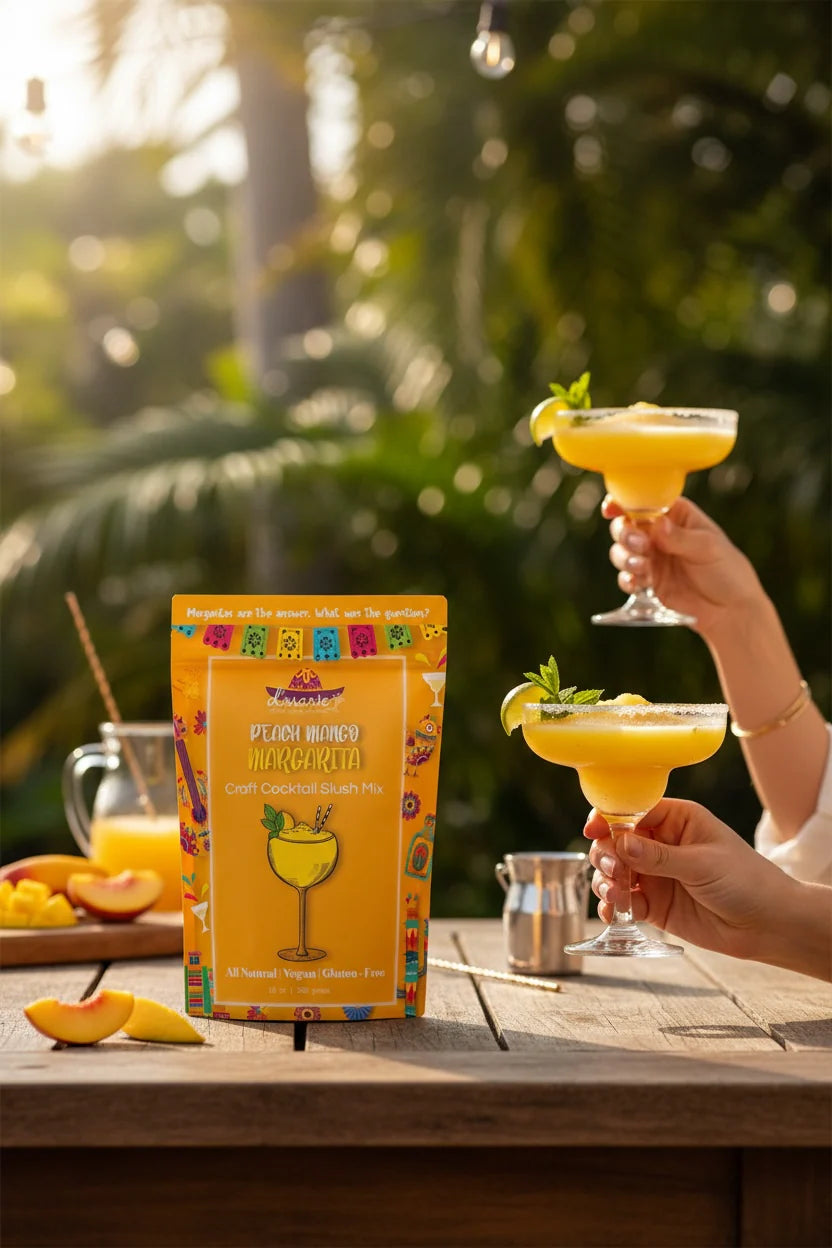 Peach Mango Margarita - Ready-To-Freeze Cocktail