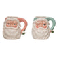 Vintage Santa Shaped Mug