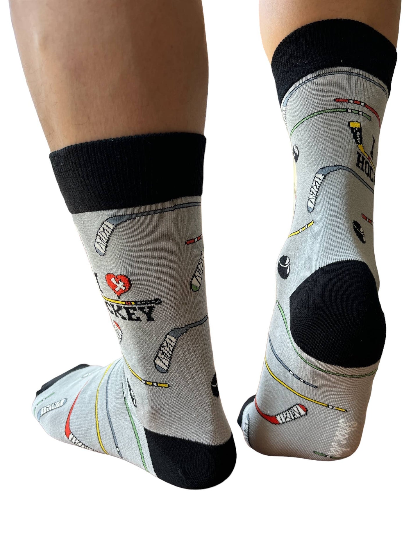 I Love Hockey Socks