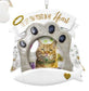 “You Left Paw Prints On My Heart“ Picture Frame Ornament For Personalization, 2 Assorted
